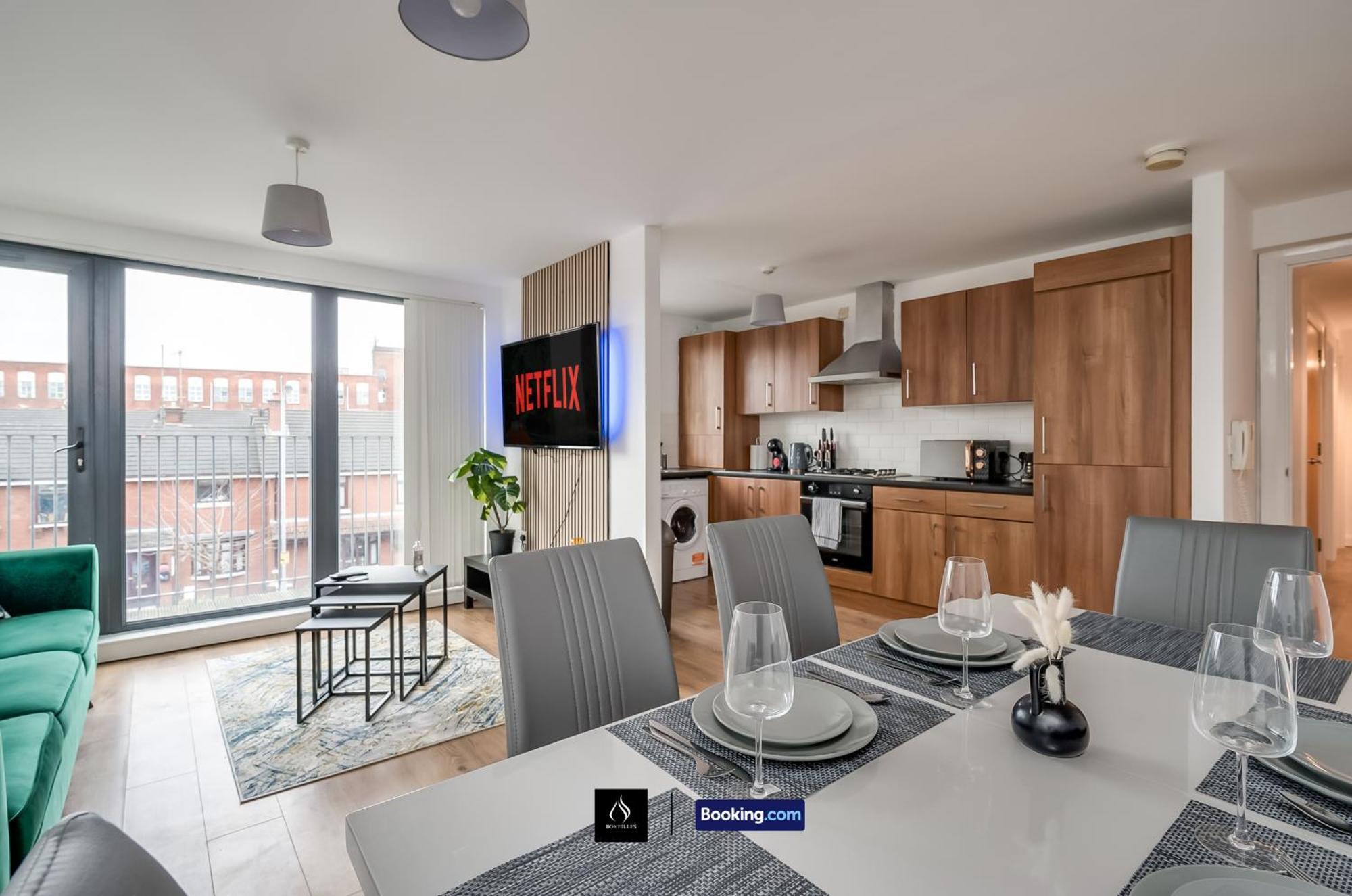 Apartment 2 Bed Modern Cozy By Boyeilles Short Lets & Serviced With Free Wifi Belfast